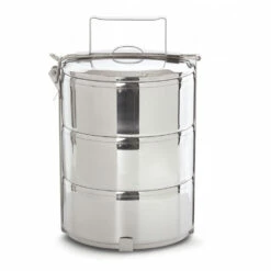 Zebra Rocket Stainless Steel 3-tier Food Carrier