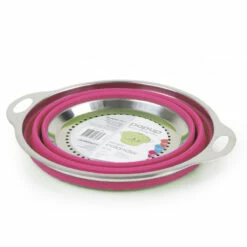Companion Popup Silicone Colander - Pink -Bundyoutdoors Shop 526200 PNK 1