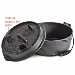 Campfire Pioneer 4.5QT Camp Oven Duo-Lid Pack -Bundyoutdoors Shop 621012 2