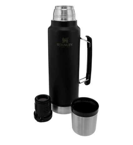 Stanley Classic Vacuum Insulated Bottle 1.9L Black 3 Stanley Classic Vacuum Insulated Bottle 1.9L Black