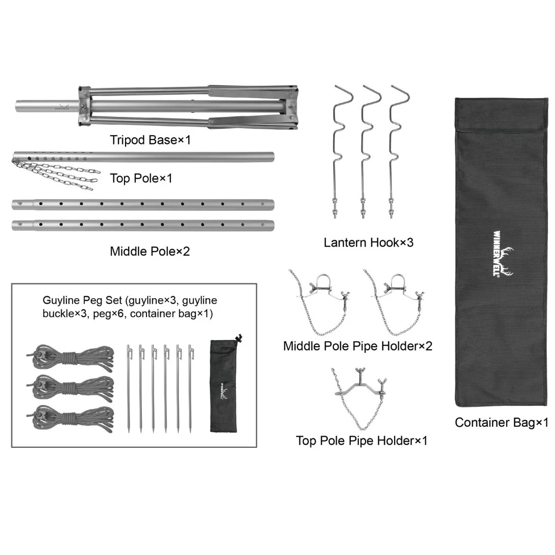 Winnerwell Pipe & Lantern Stand 4 Winnerwell Pipe & Lantern Stand - Image 2