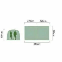 Outdoor Connection Breakaway Somerset 2R Family Tent -Bundyoutdoors Shop BTD15 3