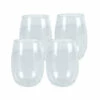 Wildtrak Tritan Stemless Wine Glass 444ml (4 Pack) 1 Wildtrak Tritan Stemless Wine Glass 444ml (4 Pack) -Bundyoutdoors Shop CA1150