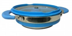 Supex Collapsible Saucepan Blue 1L -Bundyoutdoors Shop CLP13 1