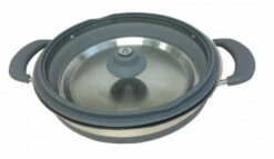 Supex Collapsible Saucepan Grey 1.5L -Bundyoutdoors Shop CLP17 1