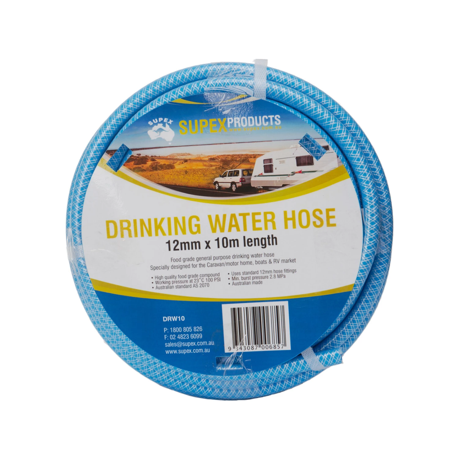 Supex 10m Coil Drinking Water Hose 3 Supex 10m Coil Drinking Water Hose