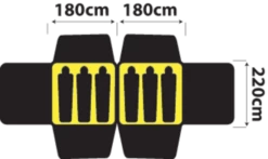 Oztrail Sundowner 6 Person Tent -Bundyoutdoors Shop DTMSUN C