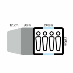 Oztrail Tasman 4V Plus -Bundyoutdoors Shop DTMTAS4VP D 6