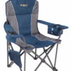 Oztrail Titan Arm Chair Blue -Bundyoutdoors Shop FCE TITB F