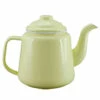 Falcon Enamel 1.5L Teapot - Yellow With White Rim -Bundyoutdoors Shop FE3009Y2