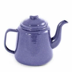 Falcon Enamel 1.5L Teapot - Blue With White Speckle