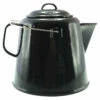 Falcon Enamel 4.5L Jumbo Kettle - Black With White Speckle -Bundyoutdoors Shop FE3915