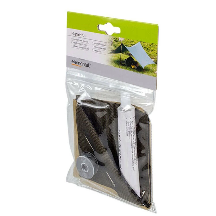 Elemental Cotton And Canvas Repair Kit 3 Elemental Cotton And Canvas Repair Kit
