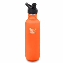 Klean Kanteen 800ml Classic Sports Cap Bottle - Coastal Waters Blue -Bundyoutdoors Shop K27CPPS 5