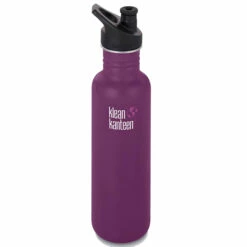 Klean Kanteen 800ml Classic Sports Cap Bottle - Coastal Waters Blue -Bundyoutdoors Shop K27CPPS 7