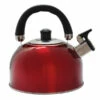 Outdoor Connection 2.5L Stainless Steel Whistling Kettle - Red -Bundyoutdoors Shop KS63R