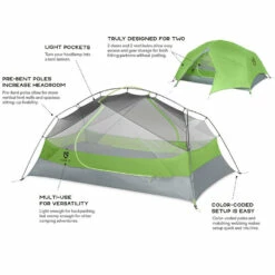 NEMO EQUIPMENT Nemo Dagger Ultralight Backpacking Tent - 2 Person -Bundyoutdoors Shop NEM00213 3