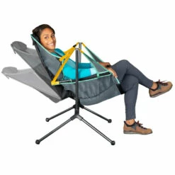 NEMO EQUIPMENT Nemo Stargaze Recliner Luxury Chair - Fortress Goldfinch -Bundyoutdoors Shop NEM00274 22 FORT 2