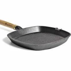 Campfire 24cm Square Cast Iron Griddle Pan