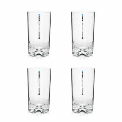 Everclear Tritan Highball Tumbler 415ml (4 Pack)