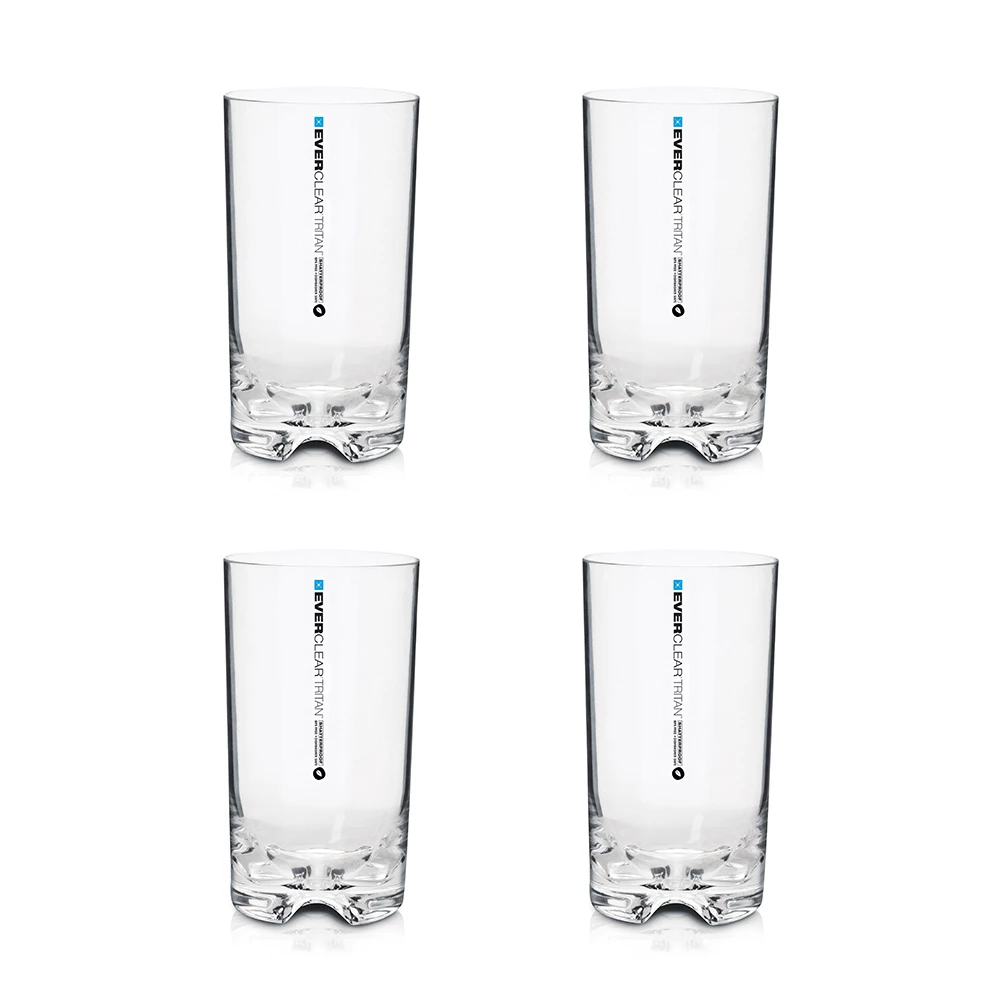 Everclear Tritan Highball Tumbler 415ml (4 Pack) 3 Everclear Tritan Highball Tumbler 415ml (4 Pack)