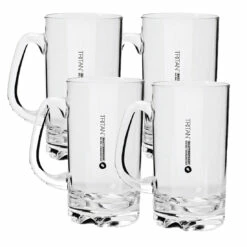 Everclear Tritan Unbreakable Beer Mug (4 Pack)
