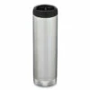 Klean Kanteen TKWide 20oz Cafe - Brushed Stainless -Bundyoutdoors Shop XK1008322